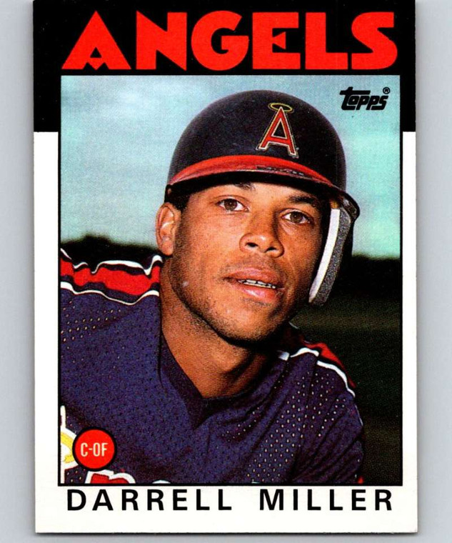 1986 Topps #524 Darrell Miller VG California Angels 