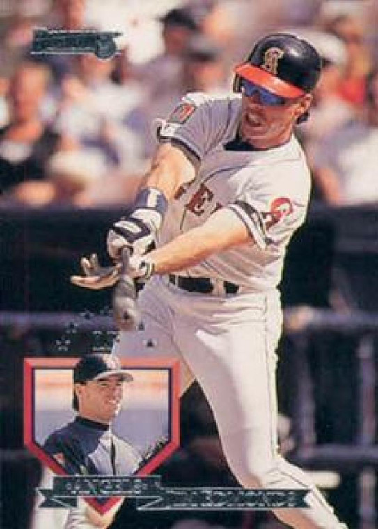 1995 Donruss #223 Jim Edmonds VG California Angels 