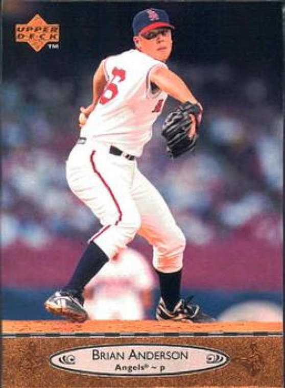 1996 Upper Deck #29 Brian Anderson VG California Angels 