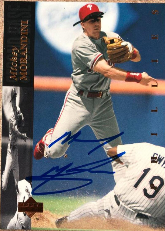 Mickey Morandini Autographed 1994 Upper Deck #330