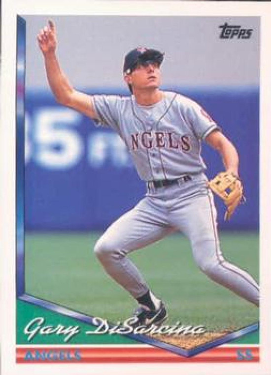 1994 Topps #351 Gary DiSarcina VG California Angels 