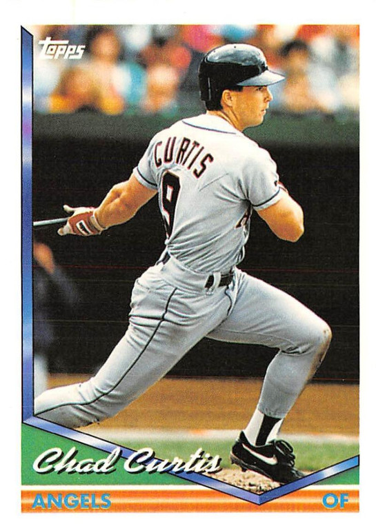 1994 Topps #56 Chad Curtis VG California Angels 