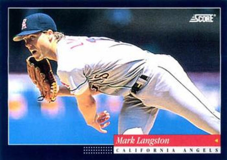 1994 Score #71 Mark Langston VG California Angels 