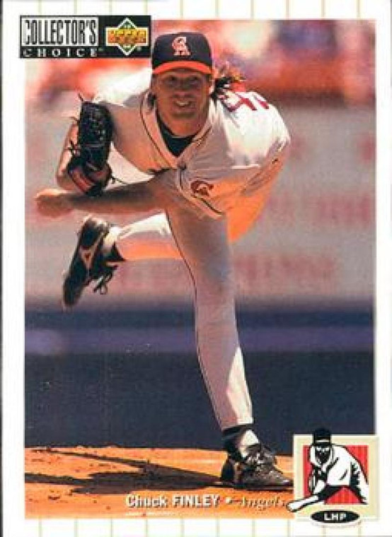 1994 Collector's Choice #515 Chuck Finley VG California Angels 