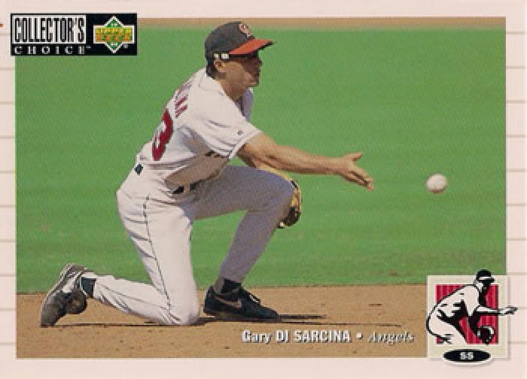 1994 Collector's Choice #94 Gary DiSarcina VG California Angels 