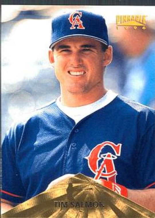 1996 Pinnacle #26 Tim Salmon VG California Angels 