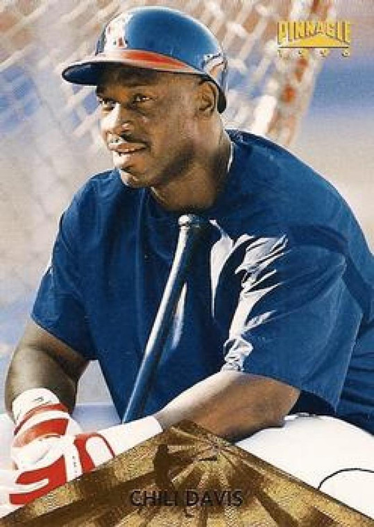 1996 Pinnacle #32 Chili Davis VG California Angels 