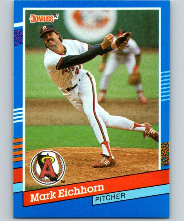 1991 Donruss #318 Mark Eichhorn VG California Angels 