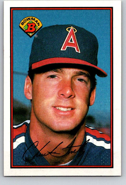 1989 Bowman #37 Chuck Finley VG California Angels 