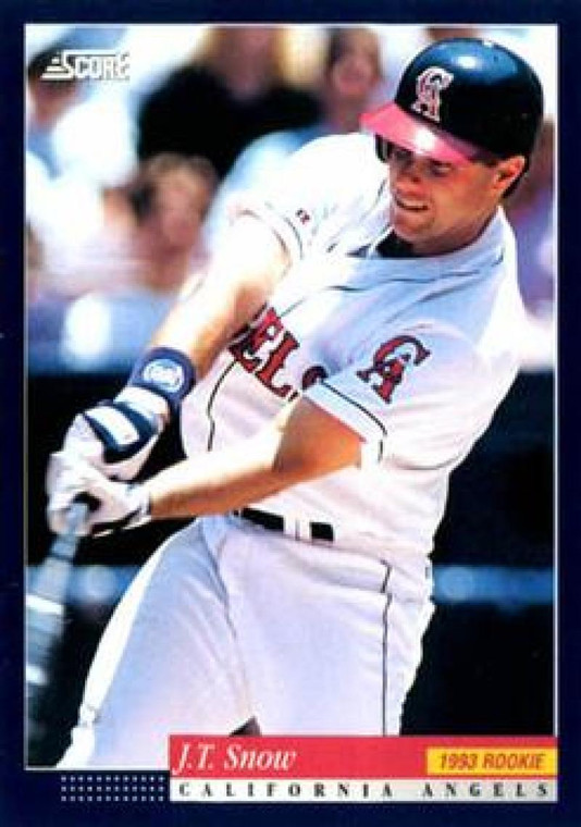 1994 Score #511 J.T. Snow VG California Angels 