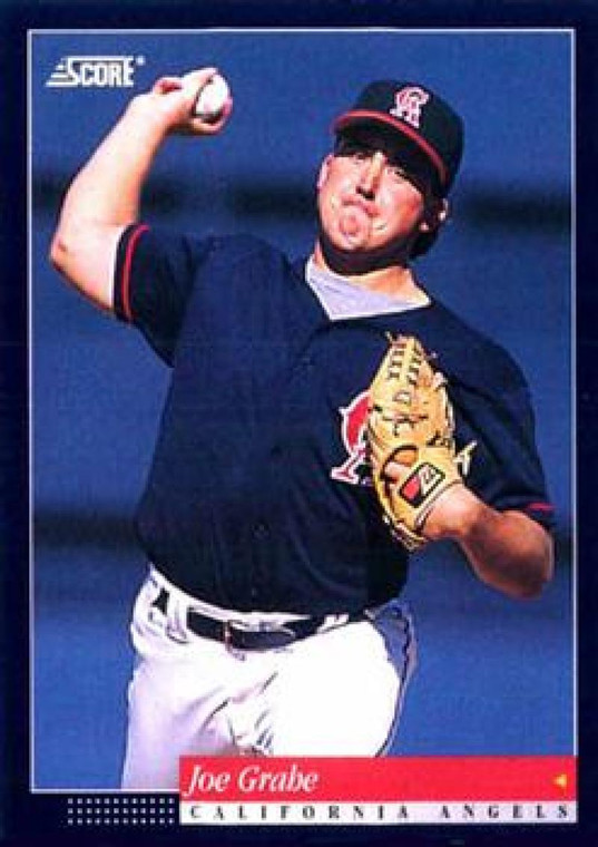 1994 Score #202 Joe Grahe VG California Angels 