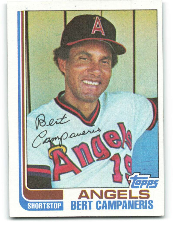 SOLD 19624 1982 Topps #772 Bert Campaneris VG California Angels 