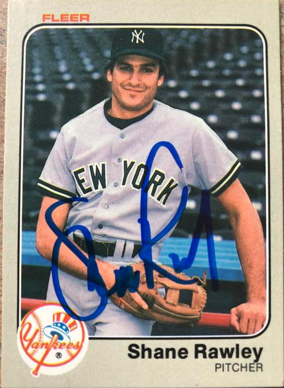 Shane Rawley Autographed 1983 Fleer #394