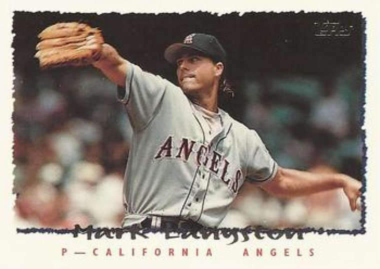 1995 Topps #95 Mark Langston VG  California Angels 