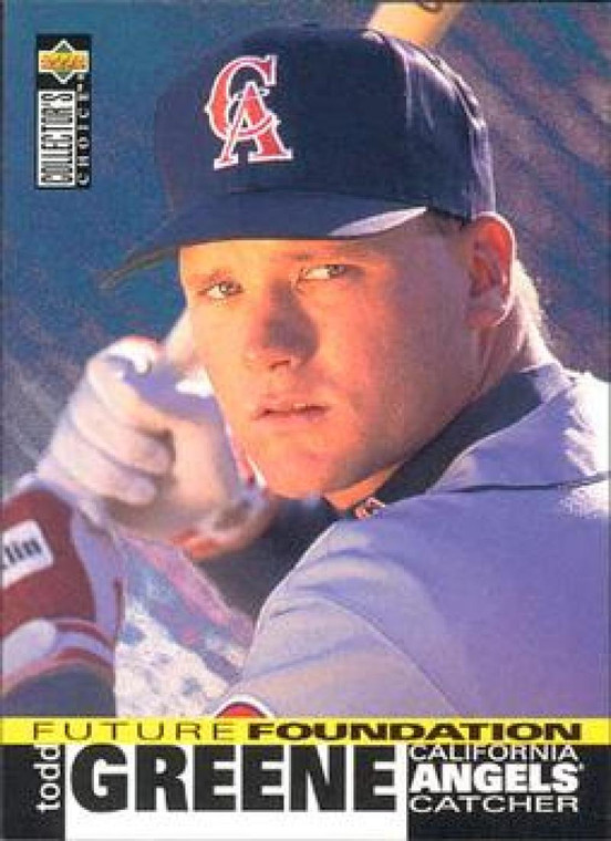 1995 Collector's Choice #34 Todd Greene VG California Angels 