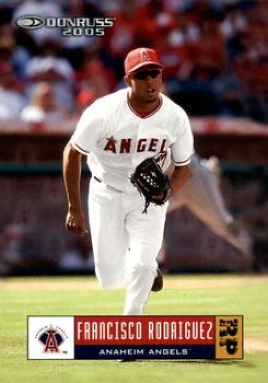 2005 Donruss #75 Francisco Rodriguez VG Los Angeles Angels 