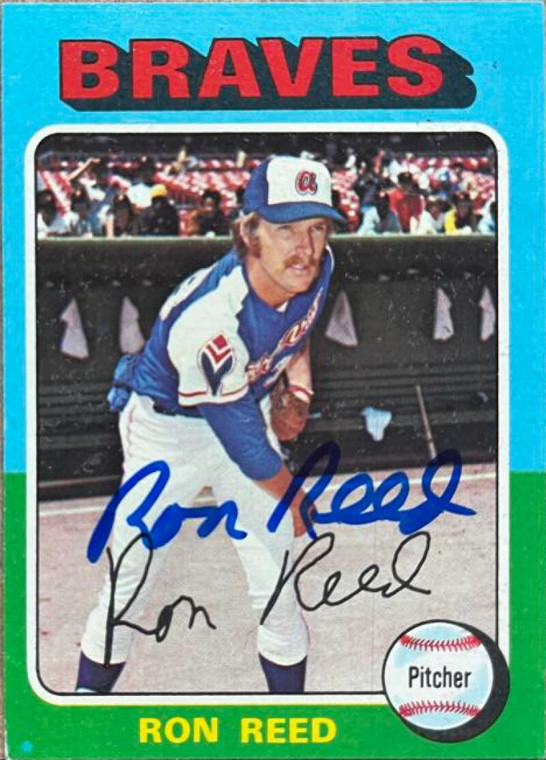 Ron Reed Autographed 1975 Topps #81