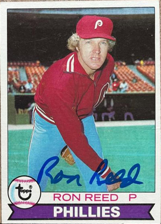 Ron Reed Autographed 1979 Topps #177