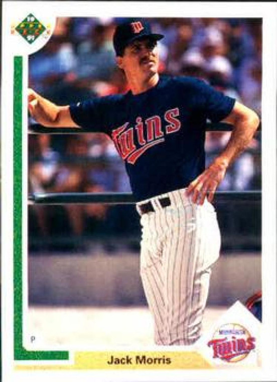 1991 Upper Deck #736 Jack Morris VG Minnesota Twins 