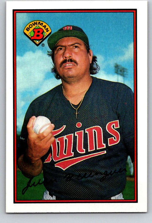 1989 Bowman #152 Juan Berenguer VG Minnesota Twins 