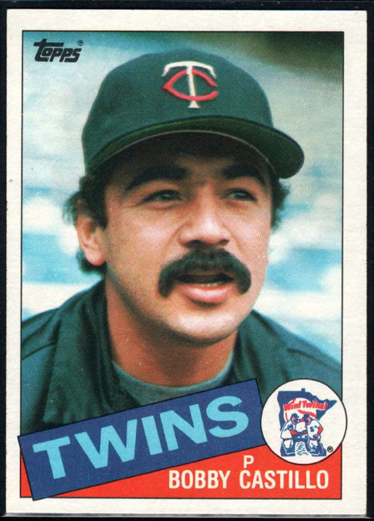 1985 Topps #588 Bobby Castillo VG Minnesota Twins 