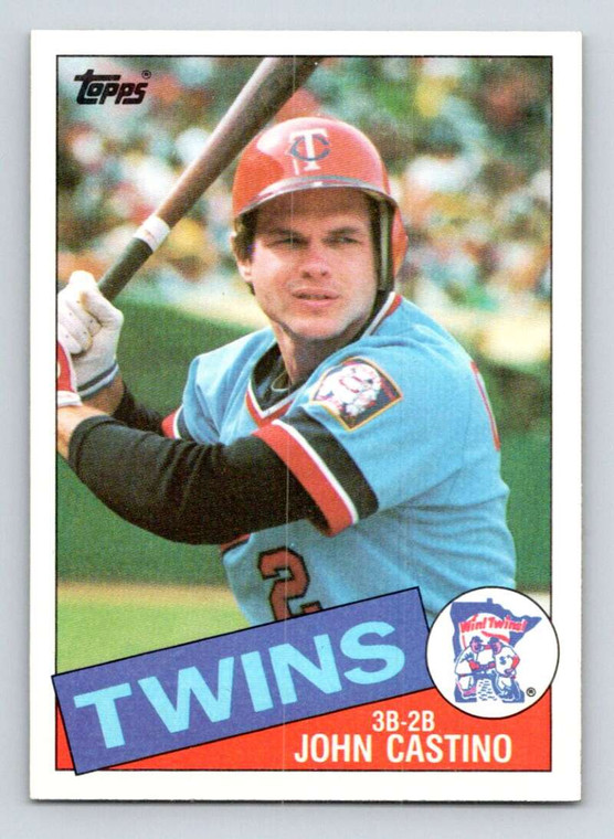 1985 Topps #452 John Castino VG Minnesota Twins 