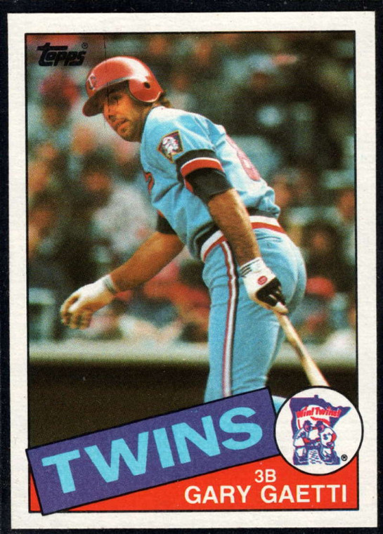 1985 Topps #304 Gary Gaetti VG Minnesota Twins 