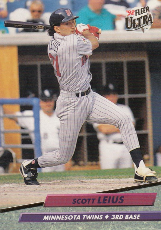 1992 Ultra #94 Scott Leius VG Minnesota Twins 