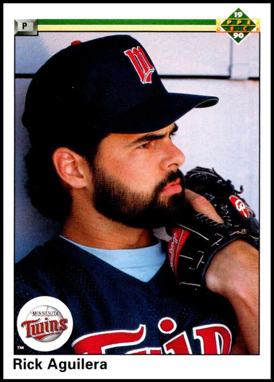 1990 Upper Deck #11 Rick Aguilera VG Minnesota Twins 