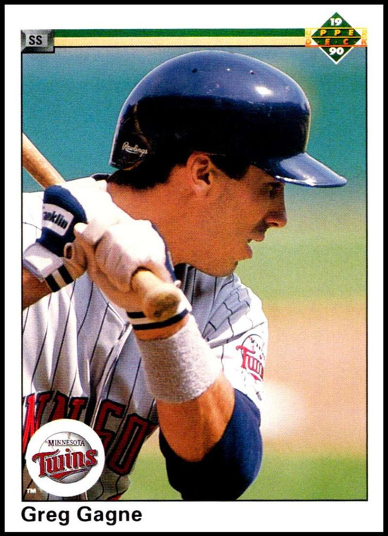 1990 Upper Deck #217 Greg Gagne VG Minnesota Twins 