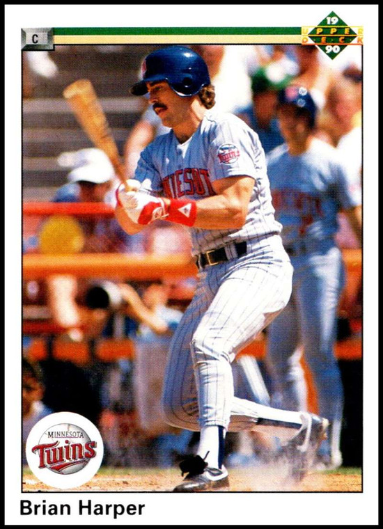 1990 Upper Deck #391 Brian Harper VG Minnesota Twins 