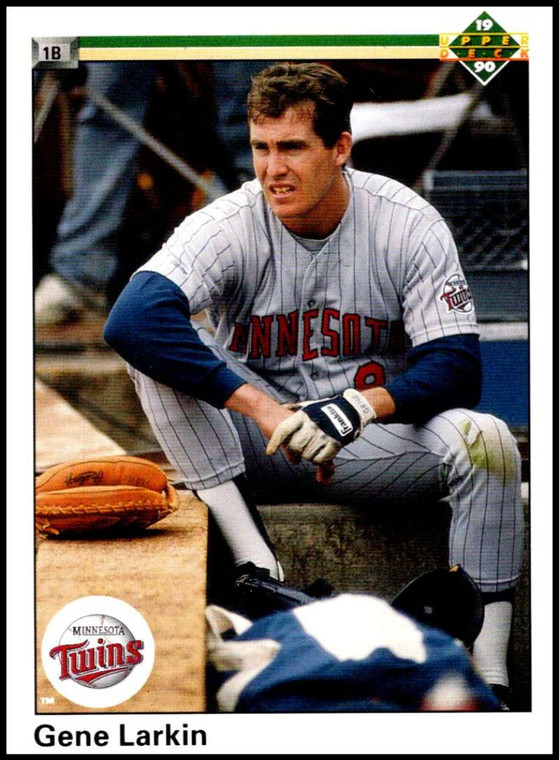 1990 Upper Deck #471 Gene Larkin VG Minnesota Twins 