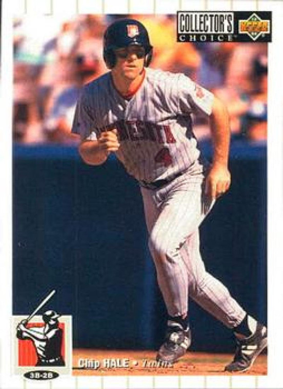 1994 Collector's Choice #573 Chip Hale VG Minnesota Twins 