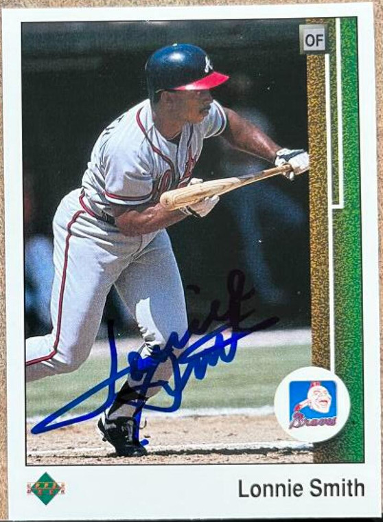 Lonnie Smith Autographed 1989 Upper Deck #731
