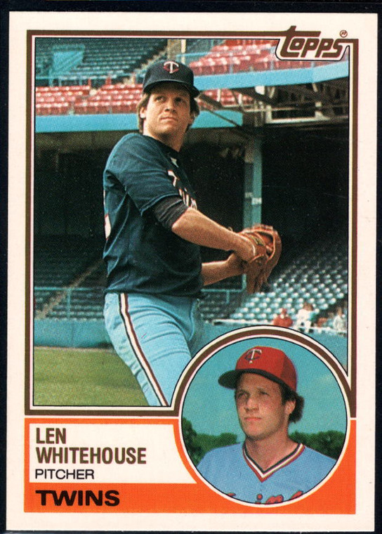 1983 Topps Traded #126T Len Whitehouse VG Minnesota Twins 