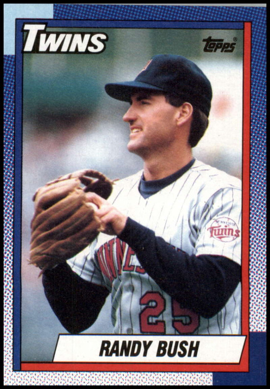 1990 Topps #747 Randy Bush VG Minnesota Twins 