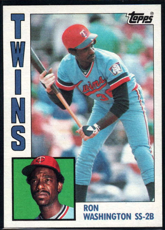 1984 Topps #623 Ron Washington VG Minnesota Twins 