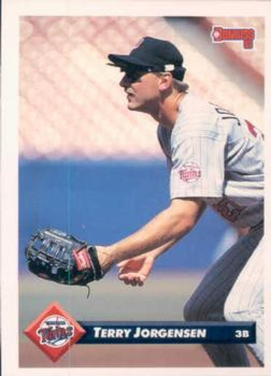 1993 Donruss #151 Terry Jorgensen VG Minnesota Twins 