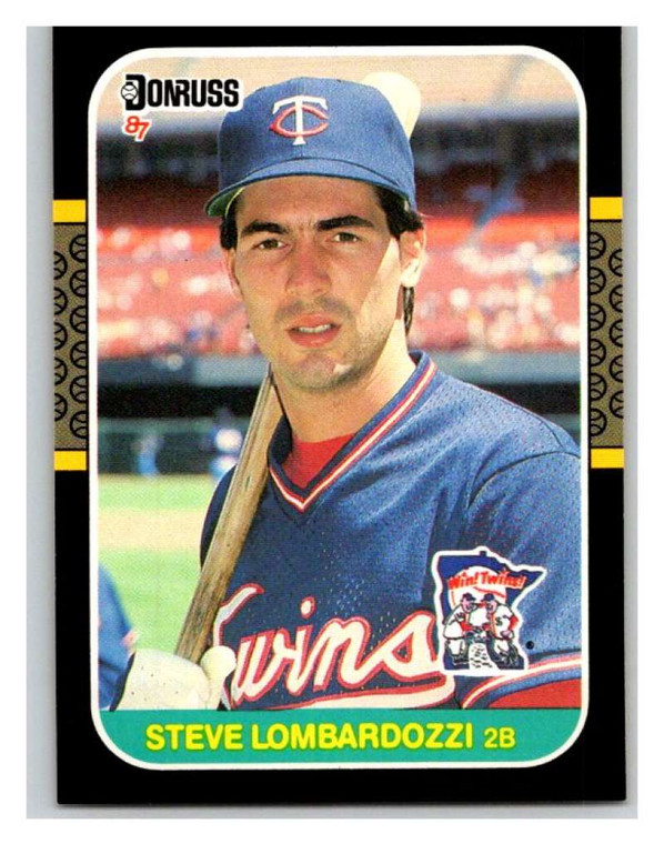 1987 Donruss #318 Steve Lombardozzi VG Minnesota Twins 