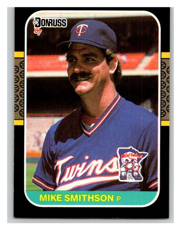 1987 Donruss #245 Mike Smithson VG Minnesota Twins 