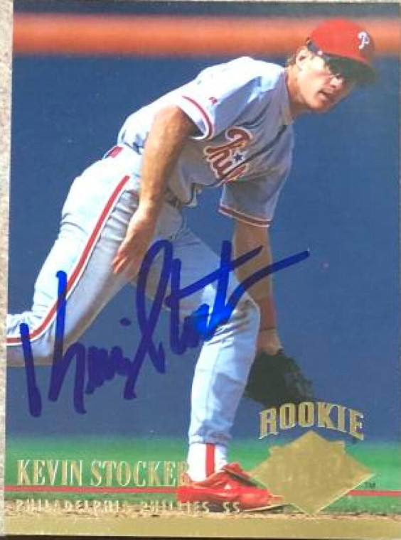 Kevin Stocker Autographed 1994 Fleer Ultra #253