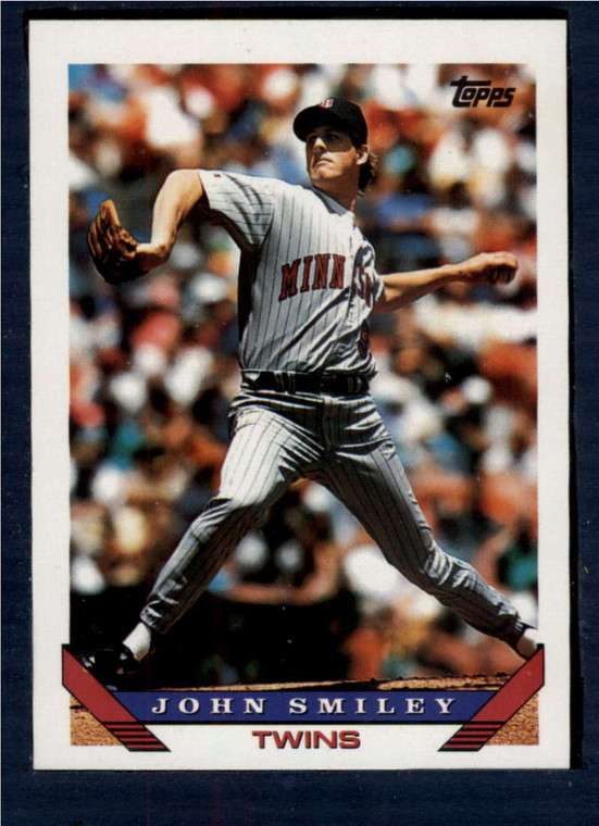 1993 Topps #363 John Smiley VG Minnesota Twins 