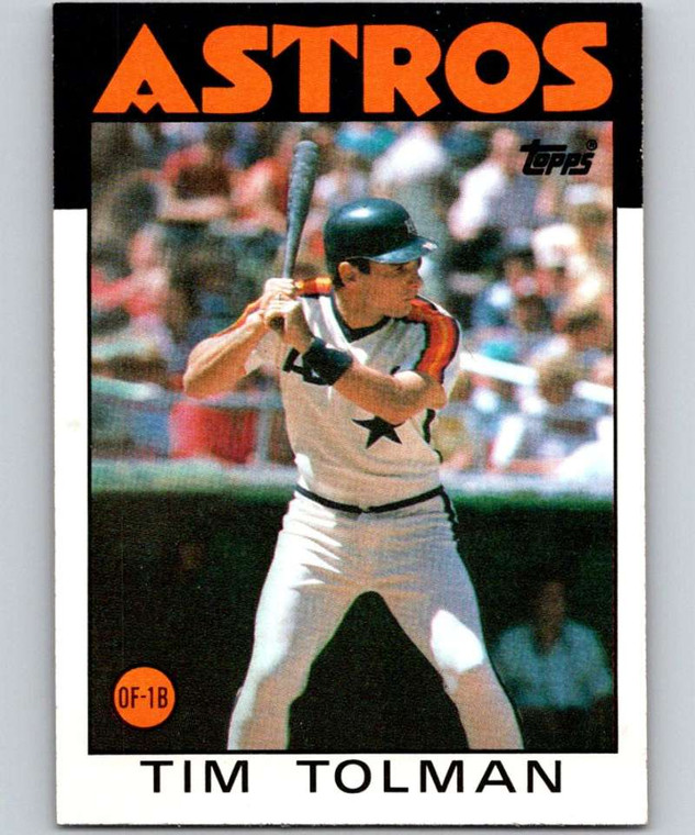 1986 Topps #272 Tim Tolman VG Houston Astros 