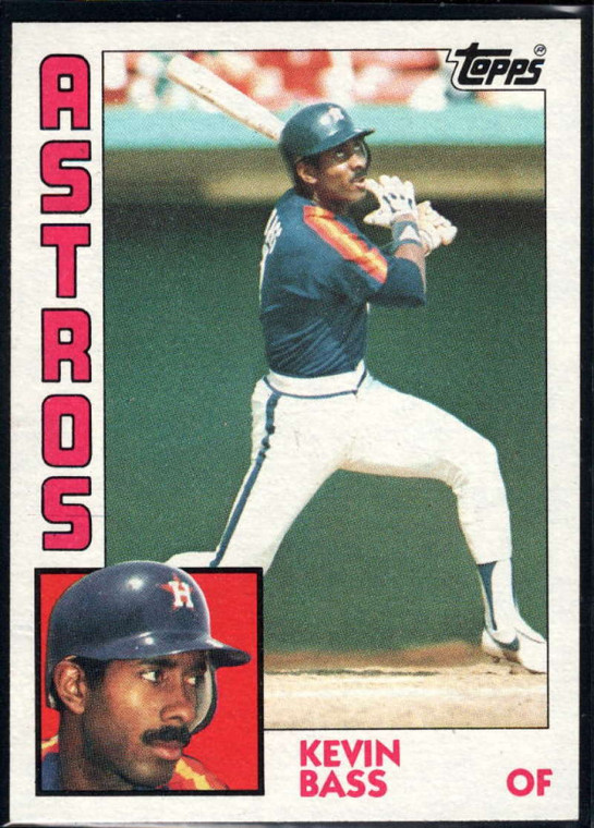 1984 Topps #538 Kevin Bass VG Houston Astros 