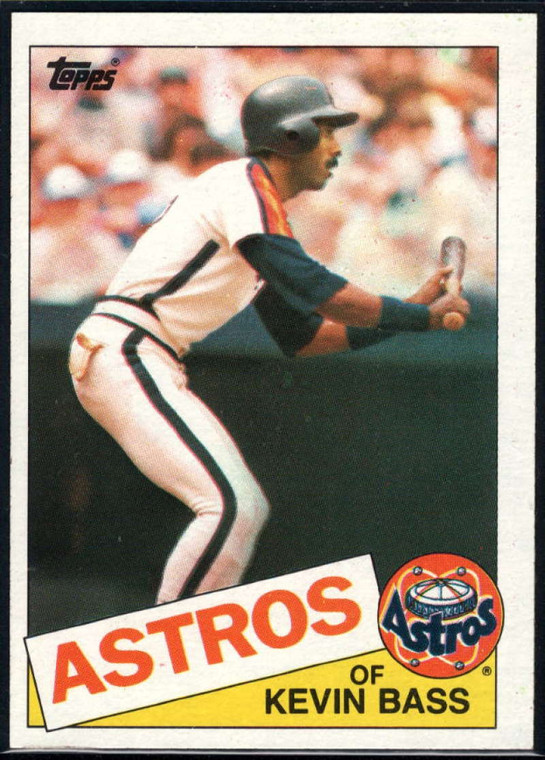 1985 Topps #326 Kevin Bass VG Houston Astros 