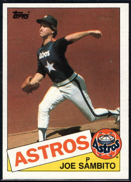 1985 Topps #264 Joe Sambito VG Houston Astros 