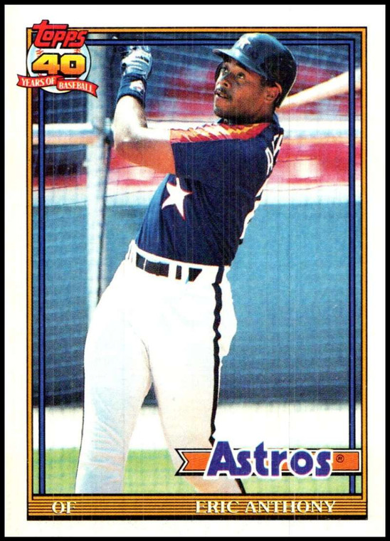 1991 Topps #331 Eric Anthony VG Houston Astros 