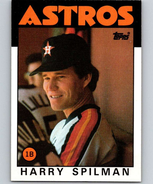 1986 Topps #352 Harry Spilman VG Houston Astros 