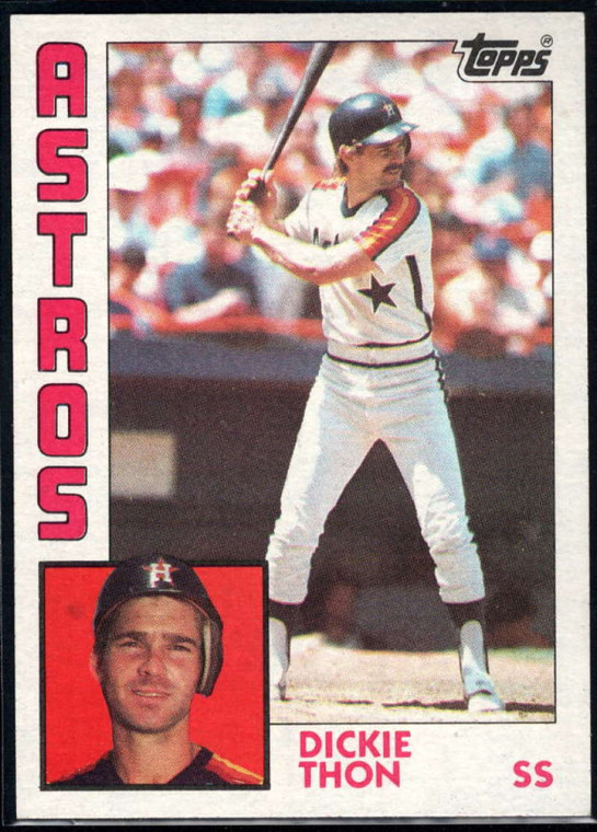 1984 Topps #692 Dickie Thon VG Houston Astros 