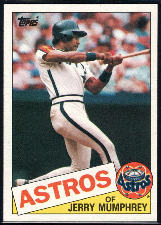 1985 Topps #736 Jerry Mumphrey VG Houston Astros 